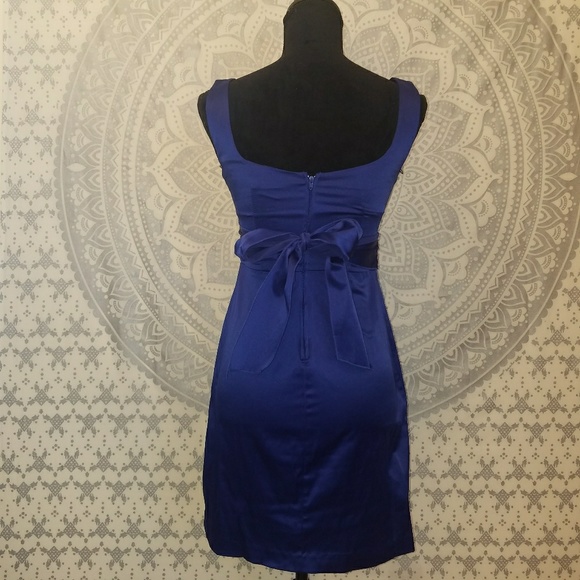 Royal blue cocktail dress - Picture 4 of 6